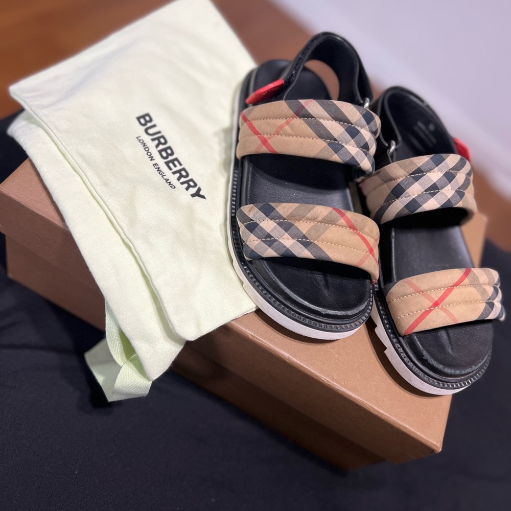 Kids Burberry sandals
